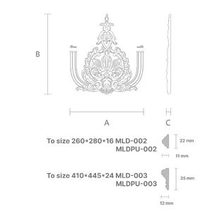 N-382 handcrafted applique with floral motifs